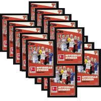 Topps Bundesliga Sammelsticker 2023/24 - 1 Sticker-Starter(Album inkl. 20 Sticker) + 20 Tüten