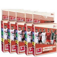 Topps Bundesliga Sammelsticker 2023/24 - 5 Blister