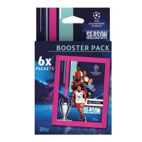 Topps - Champions League 2023/24 - Sammelsticker - 5 Blister