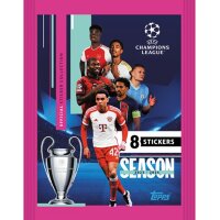 Topps - Champions League 2023/24 - Sammelsticker - 5 Blister