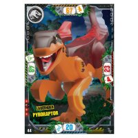 44 - Lauernder Pyroraptor - Dinosaurier Karte - Serie 3
