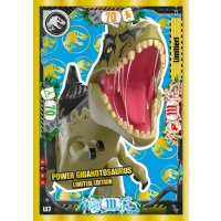 LE07 - Power Giganotosaurus  - Limitierte Karte - Serie 3