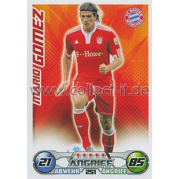 MX-251 - MARIO GOMEZ - Saison 09/10