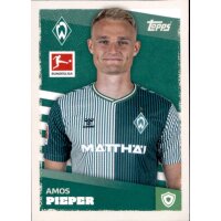 Topps Bundesliga 2023/24 - Sticker 77 - Amos Pieper - SV...