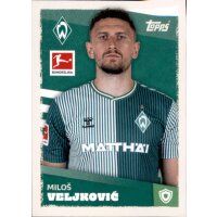 Topps Bundesliga 2023/24 - Sticker 80 - Milos Veljkovic -...
