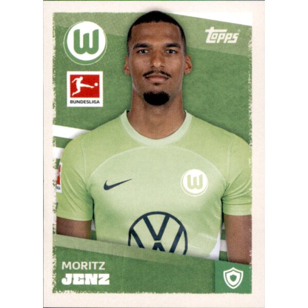 Topps Bundesliga 2023/24 - Sticker 372 - Moritz Jenz - VfL Wolfsburg