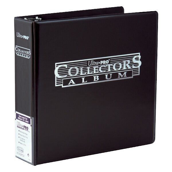 2 x Ultra Pro Black Collectors Album