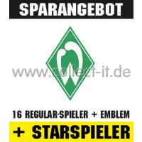 Mannschafts-Paket mit beiden Starspielern - Werder Bremen...