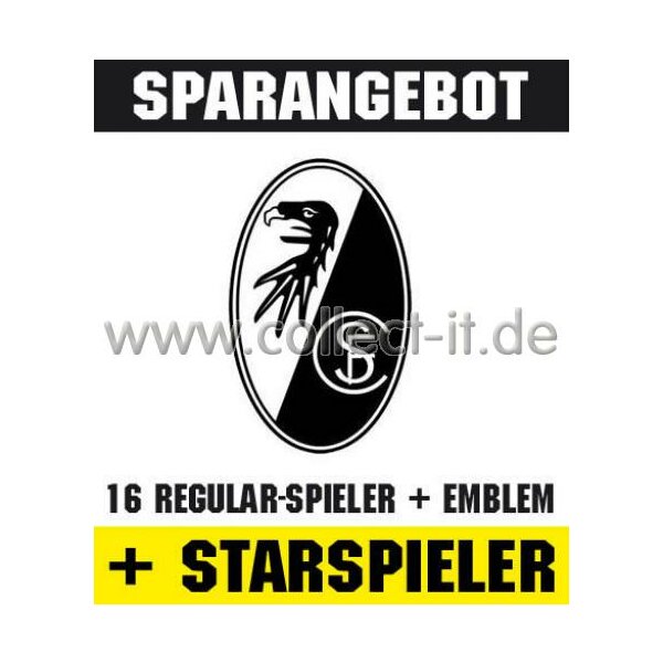 Mannschafts-Paket mit beiden Starspielern - SC Freiburg - Saison 09/10