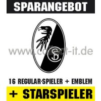 Mannschafts-Paket mit beiden Starspielern - SC Freiburg -...