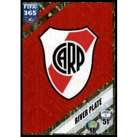 Sticker 13 River Plate Club Logo
