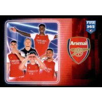 Sticker 52 FC Arsenal London Club Identity