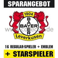 Mannschafts-Paket mit beiden Starspielern - Bayer 04...