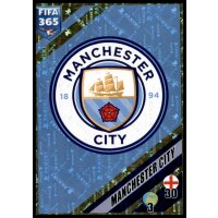 Sticker 93 Manchester City Club Logo