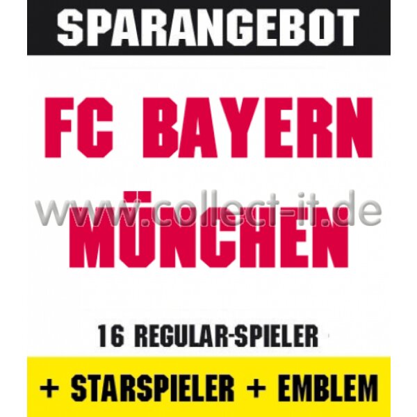 Mannschafts-Paket mit beiden Starspielern - FC Bayern München - Saison 09/10