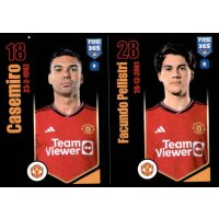 Sticker 110 Casemiro/Facundo Pellistri