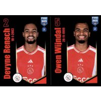 Sticker 121 Devyne Rensch/Owen Wijndal