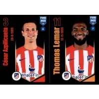 Sticker 140 Cesar Azpilicueta/Thomas Lemar