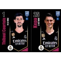 Sticker 166 Thibaut Courtois/Kepa Arrizabalaga