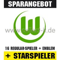 Mannschafts-Paket mit beiden Starspielern - VfL Wolfsburg...