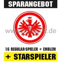 Mannschafts-Paket mit beiden Starspielern - Eintracht...