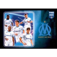 Sticker 196 Olympique Marseille Club Identity