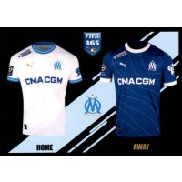 Sticker 197 Olympique Marseille Jerseys