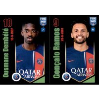 Sticker 227 Ousmane Dembele/Goncalo Ramos