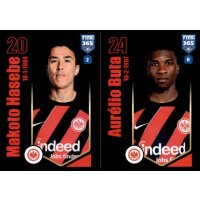 Sticker 249 Makoto Hasebe/Aurelio Buta