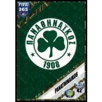 Sticker 285 Panathinaikos FC Club Logo