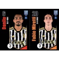 Sticker 314 Danilo/Fabio Miretti