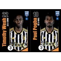 Sticker 319 Timothy Weah/Paul Pogba