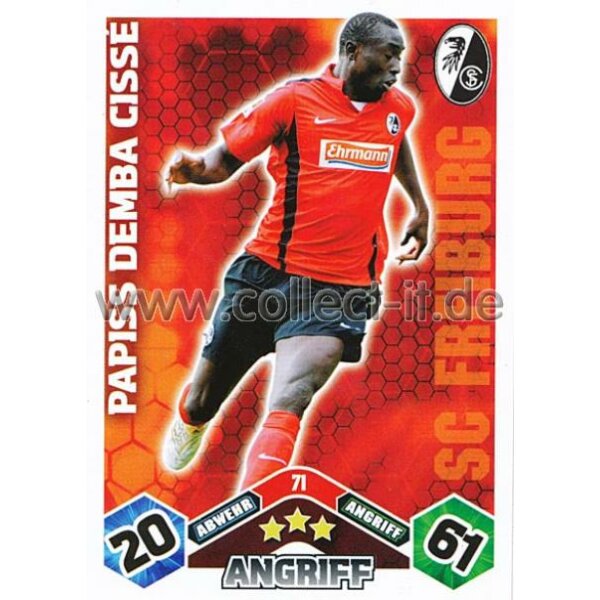 MX-071 - PAPISS DEMBA CISSE - Saison 10/11