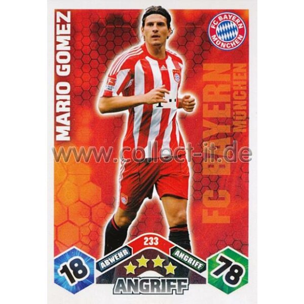 MX-233 - MARIO GOMEZ - Saison 10/11