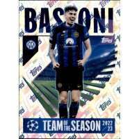 Sticker 7 Alessandro Bastoni - FC Internazionale Milano