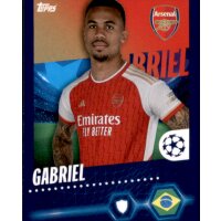 Sticker 51 Gabriel - Arsenal FC
