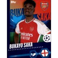 Sticker 59 Bukayo Saka - Arsenal FC