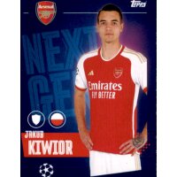 Sticker 64 Jakub Kiwior (Next Gen) - Arsenal FC