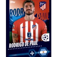 Sticker 73 Rodrigo De Paul - Atletico de Madrid