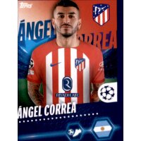 Sticker 80 Angel Correa - Atletico de Madrid