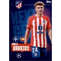 Sticker 83 Pablo Barrios (Next Gen) - Atletico de Madrid