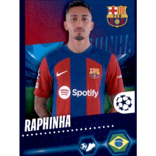 Sticker 139 Raphinha - FC Barcelona
