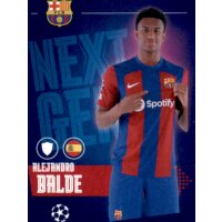 Sticker 140 Alejandro Balde (Next Gen) - FC Barcelona