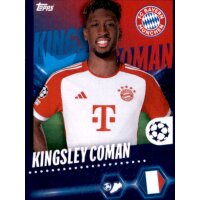 Sticker 158 Kingsley Coman - FC Bayern München