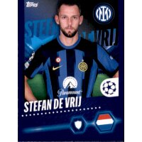 Sticker 164 Stefan de Vrij - FC Internazionale Milano