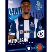 Sticker 183 David Carmo - FC Porto