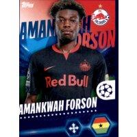 Sticker 211 Amankwah Forson - FC Salzburg