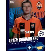 Sticker 227 Artem Bondarenko - FC Shakhtar Donetsk