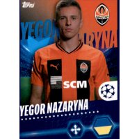 Sticker 228 Yegor Nazaryna - FC Shakhtar Donetsk