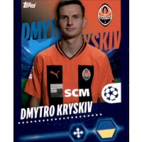 Sticker 229 Dmytro Kryskiv - FC Shakhtar Donetsk